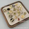 Botones Metálicos Ojo de Diablo Cosidos a Mano para Orejas, Boca y Rasgos Faciales, Suéter Tejido, Abrigo, Abrigo de Piel, Botones de Estilo Vintage
