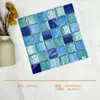 Mosaico para piscina, azulejo de forno, ondulação de água, engenharia, piscina termal, azulejo de parede, antiderrapante, mosaico todo em cerâmica para interior e exterior