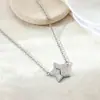 Los 10 Artículos Más Vendidos en Douyin: Collar Magnético de Estrella Importado Tridimensional con Diseño de Diamante Completo, Cadena de Clavícula Versátil y Sencilla