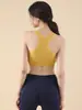 Sujetador deportivo cómodo, transpirable, sin costuras, versátil para fitness, running, yoga para mujer, a prueba de impactos, de soporte, sin varillas, elástico