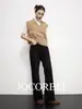 Pantalones JocorbeiSupermodel Negros de Cintura Alta Ligeramente Acampanados para Mujer, Nuevos Pantalones Adelgazantes de Longitud Completa