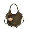 Bolso de Moda Trendy Bolso Cubo Bolso de Mujer 2025 Invierno Nuevo Versátil de Moda Bolso Cruzado Bolso de Hombro Casual