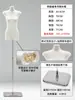 Expositor de manequim para roupas femininas estilo coreano, figura plana, seios pequenos, meio corpo, manequim de vitrine, expositor para loja de roupas, corpo inteiro