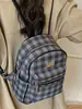 Mochila Casual de Moda para Mujer 2025 Verano Nuevo Diseño Personalizado Mochila Pequeña de Cuadros Mochila Pequeña Casual Estilo Occidental