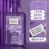 Bolsa de clasificación de temas en forma de L Retro de Año Nuevo, bolsa de documentos portátil, bolsa de malla con apertura grande con cremallera para examen de estudiante