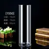 Vaso de Bambu Luxuoso Extra Grande, Estilo Moderno Simples, Adequado para Cultivo em Água, de Chão para Sala de Estar, Uso Doméstico, Vaso de Vidro Transparente para Arranjo de Flores e Hidroponia