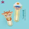Marcador de Latón Long Zhiyu Personalizado Lámina Metálica Hueca Pequeño Clip para Libro Personaje de Dibujos Animados Creativo Regalo Cultural y Creativo Personalización