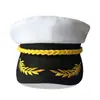Sombreros de Marina Europeos y Americanos Transfronterizos Sombreros Blancos de Exportación para Protección Solar Sombreros Militares Retro Hechos a Medida Accesorios de Sombrero de Marinero Personalización