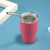 Bandeira de Comércio Exterior Aço Inoxidável Camada Dupla 3oz Copo Pequeno para Vinho Mini Copo para Cold Brew Palito Portátil Valor de Cor