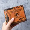 Cartera para Hombre Transfronteriza Corta Marca de Tendencia Europea y Americana Cartera Personalizada para Billetes de Dólar 80% de Descuento Cartera con Múltiples Ranuras para Tarjetas Venta Directa de Fábrica