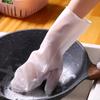 Luvas Mágicas Multifuncionais para Lavar com Escova Femininas de Borracha Cozinha Limpeza Doméstica Silicone Durável Lavar Roupas Impermeável Espessado