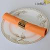 Servilleta de Poliéster Paño para Taza de Restaurante Flor Plegable Hotel Liso Puro Tela Lisa 48*48cm