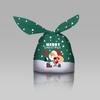 Bolsa de dulces navideños bolsa de regalo para envolver 50 cordón de cinta bolsa de manzana orejas de conejo bolsillo corsé punto