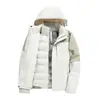 Chaqueta Downstorm Tres en Uno para Mujer con Forro de Grafeno Set de Dos Piezas Impermeable Cortavientos Ropa de Senderismo y Montañismo para Hombre Estampado de Logo