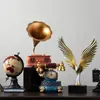 Decoraciones para Gabinete de Vino, Adornos Retro, Accesorios para el Hogar, Violín Creativo Sencillo para Sala de Estar, Mueble de TV, Estantería, Muebles Pequeños