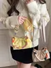 Nova Bolsa Transversal de Alto Padrão Simples Outono/Inverno 2026 Estilo Coreano Fashionável Alça Larga de Ombro Bolsa de Ombro Casual Bolsa Feminina