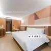 A Versão Mais Recente de Móveis para Hotel Laranja, Conjunto Completo para Quartos Padrão, Cabeceiras de Hotel, Estrados de Cama de Hotel e Varões Específicos para Pendurar Roupa de Cama para Pousadas
