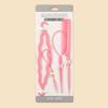 Conjunto de quatro peças para penteados, removedor de pelos, grampo de cabelo para adultos, variedade infantil, tranças preguiçosas, ferramenta de modelagem para penteados