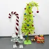 2026 Árvore de Natal Artificial Quente de Vendas Transfronteiriças Pe Ecológica Retardante de Chama Árvore de Natal de Pescoço Torto Itens Festivos para Decoração de Casa