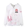 Suéter de casa de juegos de espías Arnia con estampado 3D periférico de color, sudadera con cremallera y doble capa para otoño e invierno