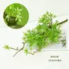 Hoja de Arce Simulada Hoja de Arce Roja Simulada Rama Seca Falsa Hojas Decorativas Estilo Chino Nuevo Adornos de Flores Secas Paisaje de Plantas en Maceta de Interior Paisajismo