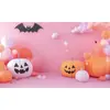 Tapiz de Calabaza de Halloween Transfronterizo Decoración de Pared para Dormitorio Sala de Estar Tela de Fondo Ambiente Festivo Decoración de Escenario Personalización