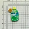 Imanes de Nevera de Botellas de Refresco Fundas de Teléfono de Animales Pinzas para el Cabello Accesorios Acrílicos Accesorios para el Cabello de Helado Botellas de Bebida Coloridas