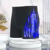 Conjunto de Bermuda e Touca para Natação Adulto, Moderno Tamanho Grande Caimento Solto, Bermuda de Natação Chama de Fonte Termal, Óculos de Natação, Equipamento de Natação Atacado