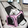Suprimentos para Animais de Estimação Mochila Portátil Leve para Passeio Grande Capacidade Gato e Cachorro Respirável Expansível Dobrável Bolsa para Gato