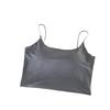 Top Tubo Sin Tirantes Seamless de Seda de Hielo-Levantador Anti-Pilling Delgado Espalda Hermosa Base Transpirable Cómodo Tirante Ropa Interior para Mujer