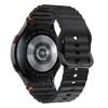 Pulseira de Relógio de Silicone com Padrão de Onda Oficial Stitch para Samsung Galaxy Watch 7
