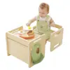 Mesa de brinquedo para crianças Estante infantil Conjunto de mesa e cadeira infantil Mesa de jogos infantil Mesa de atividades para bebês Mesa de desenho infantil