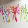 En stock Al por mayor Creativo Modelado Paja Barra Fiesta Mascota Loca Tubo para Beber Hogar Boca Rehabilitación Herramienta de Entrenamiento