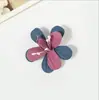 Fábrica em estoque Coreia do Sul flor de microfibra flor diy acessórios de cabelo acessório de cabeça acessórios de sapato flor em relevo manual acessórios de flor