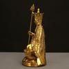 Latón Ksitigarbha Bodhisattva Ksitigarbha Bodhisattva Ksitigarbha Bodhisattva Estatua para el Hogar Salsa Tres Santos Adornos de Bronce Tamaño Grande