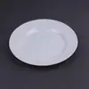 Melamina melamina melamina louça prato redondo ondulado prato fundo prato raso Prato branco de 9 polegadas 10 polegadas prato prato de jantar