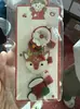 Pinza para el cabello de alce de Navidad Su Xiaobei para mujer, clip para flequillo de frente, accesorios para el cabello, lindo clip de pico de pato de Papá Noel, pinza para el cabello