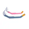Snorkel de natação, equipamento profissional de mergulho para treinamento infantil, snorkel de snorkeling, tipo totalmente seco, dispositivo de respiração tipo semi-seco para adultos