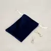Suministrado Directamente por el Fabricante, Bolsas de Terciopelo con Cordón para Joyería, Bolsitas Pequeñas de Terciopelo para Guardar Joyas y Manualidades