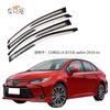 Adecuado para Toyota COROLLA, protector contra la lluvia con serigrafía de dos colores, ceja de lluvia, comercio electrónico transfronterizo, comercio exterior, venta al por mayor