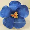 Atacado de Fábrica Grampo de Cabelo Headdress Flor de Hibisco Simulada Eva Plumeria Flor Colorida Viagem Roupa de Banho Foto na Praia