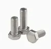 Tornillos de Acero Inoxidable 304 Din933 Hexagonales Externos Estándar Americano, Tornillos Hexagonales Externos Estándar Americano, Tornillos de Cabeza Hexagonal 1/4-3/4