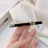 Horquilla de terciopelo vintage de lujo ligero Camelia Perla estilo Chanel clip de flequillo lateral de alta calidad pinza de pico de pato accesorios para el cabello