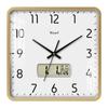 Reloj de pared cuadrado Hengli, reloj para sala de estar, reloj para el hogar, reloj creativo y sencillo, reloj de pared de moda, reloj cuadrado de cuarzo.