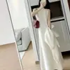Conjunto de Vestido de Punto sin Mangas para Mujer 2026 Otoño Invierno Ropa de Mujer Jersey de Punto Holgado con Cuello en V Conjunto de Dos Piezas
