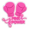 Pingentes para sapatos tipo tamanco com tema de saúde feminina, fivelas de sapato de borracha macia em PVC, fivelas decorativas, acessórios DIY, acessórios para bolsa de praia atacado