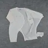 26 Romper de Algodón Delgado Estilo Mariposa Sin Costuras de Dibujos Animados para Bebé Recién Nacido de Verano con Puños Elásticos y Cierres de Velcro 52-59 #