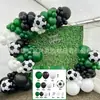 Cadena de Globos Temática de la Nueva Copa Mundial de Fútbol Transfronteriza Set Copa de Campeonato de Papel de Aluminio Serie Deportiva Globos Decorativos