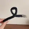 Elegante pinza de garra floral para peinado semi-recogido, nuevo modelo 2026 para mujer, pinza de tiburón de tamaño mediano para la parte trasera de la cabeza, accesorio para el cabello