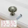 Maçaneta de Gaveta de Zinco Dourado Escovado de Furo Único Maçaneta de Porta de Guarda-Roupa de Luxo Leve de Alta Qualidade Maçaneta Sólida Moderna Simples para Armário
